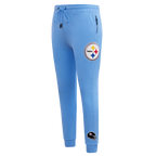 NFL PITTSBURGH STEELERS CLASSIC CHENILLE DOUBLE KNIT JOGGER (UNIVERSITY BLUE)