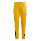 NFL PITTSBURGH STEELERS CLASSIC CHENILLE PANTALON JOGGER EN MAILLE DOUBLE (JAUNE)