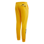 NFL PITTSBURGH STEELERS CLASSIC CHENILLE PANTALON JOGGER EN MAILLE DOUBLE (JAUNE)