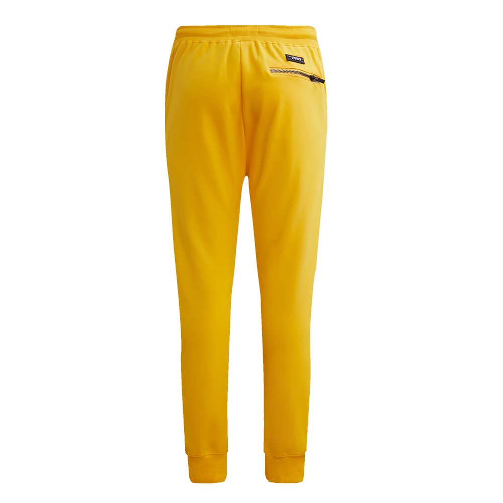 NFL PITTSBURGH STEELERS CLASSIC CHENILLE PANTALON JOGGER EN MAILLE DOUBLE (JAUNE)