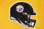 NFL PITTSBURGH STEELERS CLASSIC CHENILLE PANTALON JOGGER EN MAILLE DOUBLE (JAUNE)