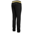 NFL PITTSBURGH STEELERS PANTALON OUATÉ MASHUP CÔTELÉ POUR HOMME (NOIR/JAUNE)