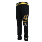 NFL PITTSBURGH STEELERS RETRO CLASSIC MEN'S SWEATPANT (BLACK/YELLOW)