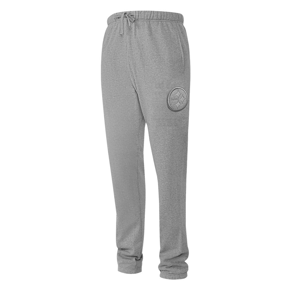 NFL PITTSBURGH STEELERS NEUTRAL PANTALON OUATÉ POUR HOMME (GRIS CHINÉ FONCÉ)