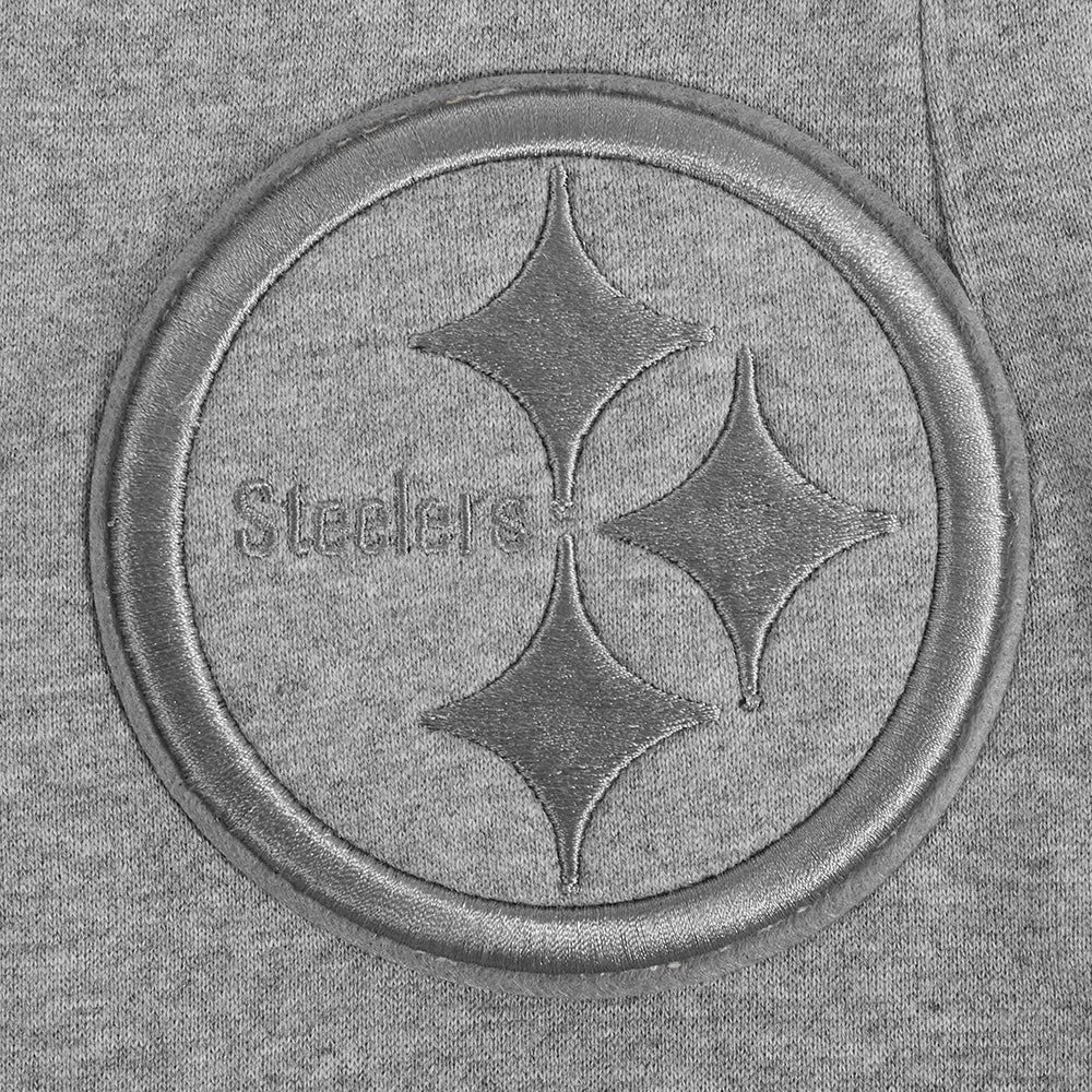 NFL PITTSBURGH STEELERS NEUTRAL PANTALON OUATÉ POUR HOMME (GRIS CHINÉ FONCÉ)