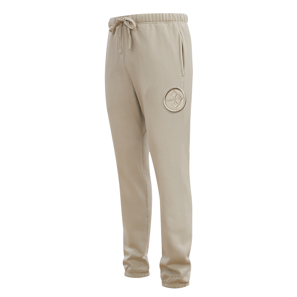 NFL PITTSBURGH STEELERS NEUTRAL FLEECE SWEATPANT (TAUPE)