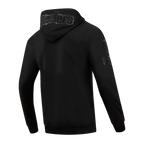 NFL PITTSBURGH STEELERS TRIPLE BLACK CHANDAIL À CAPUCHON EN MAILLE DOUBLE À GLISSIÈRE POUR HOMME (TRIPLE NOIR)