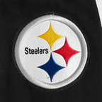 NFL PITTSBURGH STEELERS OLD ENGLISH CHANDAIL À COL ROND POUR HOMME (NOIR)
