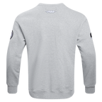 NFL PITTSBURGH STEELERS OLD ENGLISH MEN'S CREWNECK (HEATHER GREY)