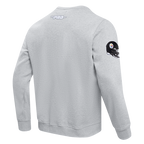NFL PITTSBURGH STEELERS OLD ENGLISH MEN'S CREWNECK (HEATHER GREY)
