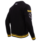NFL PITTSBURGH STEELERS CHANDAIL À COL ROND MASHUP CÔTELÉ POUR HOMME (NOIR/JAUNE)