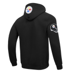 NFL PITTSBURGH STEELERS CITY ARCH CHANDAIL À CAPUCHON EN MOLLETON POUR HOMME (NOIR)