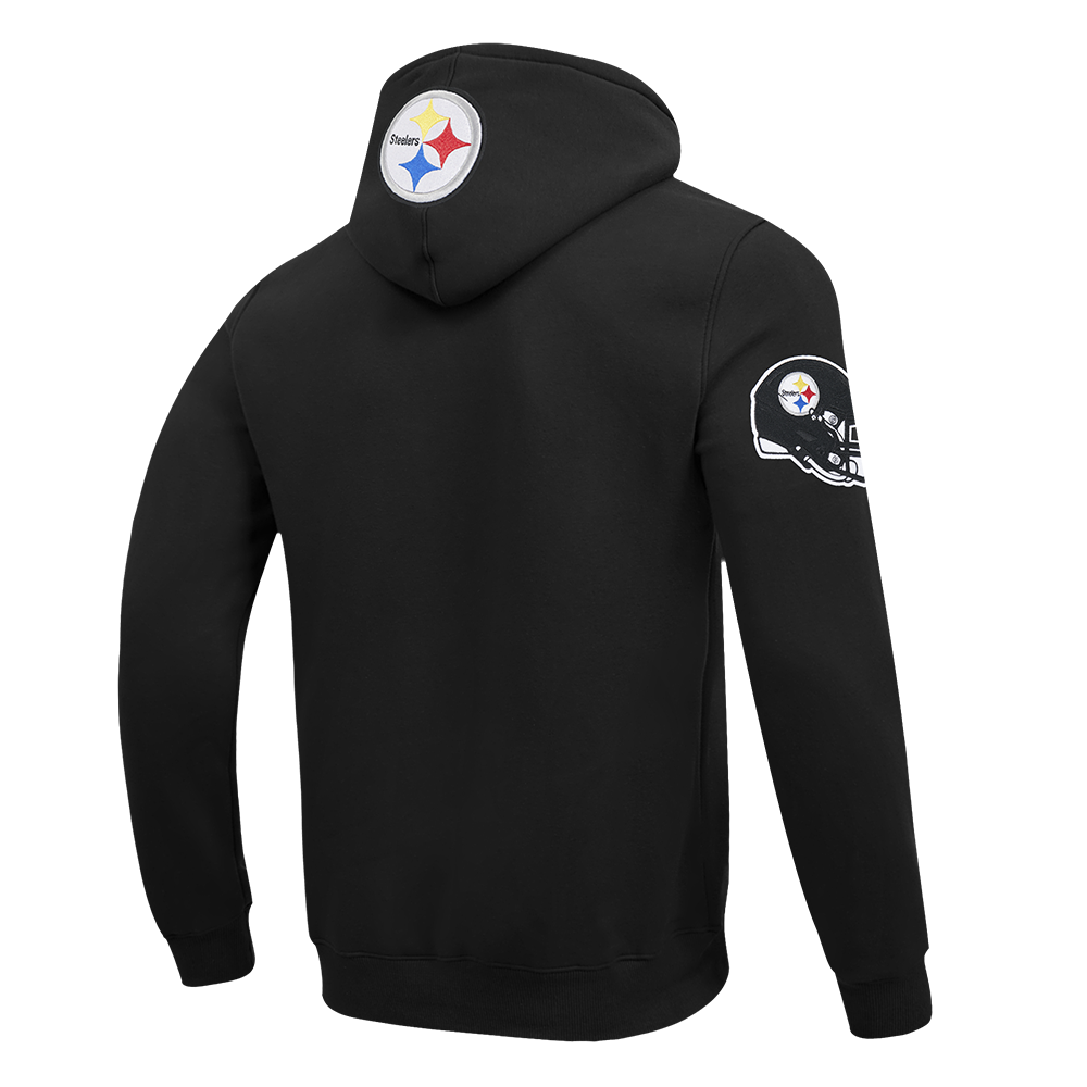 NFL PITTSBURGH STEELERS CITY ARCH CHANDAIL À CAPUCHON EN MOLLETON POUR HOMME (NOIR)