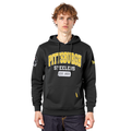 NFL PITTSBURGH STEELERS CITY ARCH CHANDAIL À CAPUCHON EN MOLLETON POUR HOMME (NOIR)