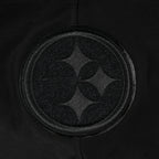 NFL PITTSBURGH STEELERS TRIPLE BLACK CHANDAIL À CAPUCHON POUR HOMME (NOIR)
