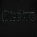 NFL PITTSBURGH STEELERS TRIPLE BLACK CHANDAIL À CAPUCHON POUR HOMME (NOIR)