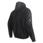 NFL PITTSBURGH STEELERS FIRST TEAM CHANDAIL À CAPUCHON POUR HOMME (NOIR DÉLAVÉ)