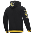 NFL PITTSBURGH STEELERS RETRO CLASSICS MEN'S PULLOVER HOODIE (BLACK/YELLOW)