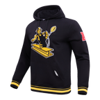 NFL PITTSBURGH STEELERS RETRO CLASSIC MEN'S HOODIE (BLACK/YELLOW)