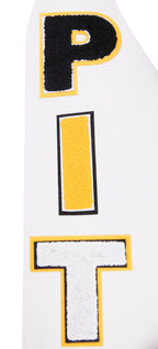 NFL PITTSBURGH STEELERS CLASSIC BLOUSON COLLÉGIAL EN LAINE POUR HOMME (NOIR/BLANC)