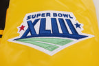 NFL PITTSBURGH STEELERS BLOUSON EN SATIN À GRAND LOGO POUR HOMME (JAUNE)