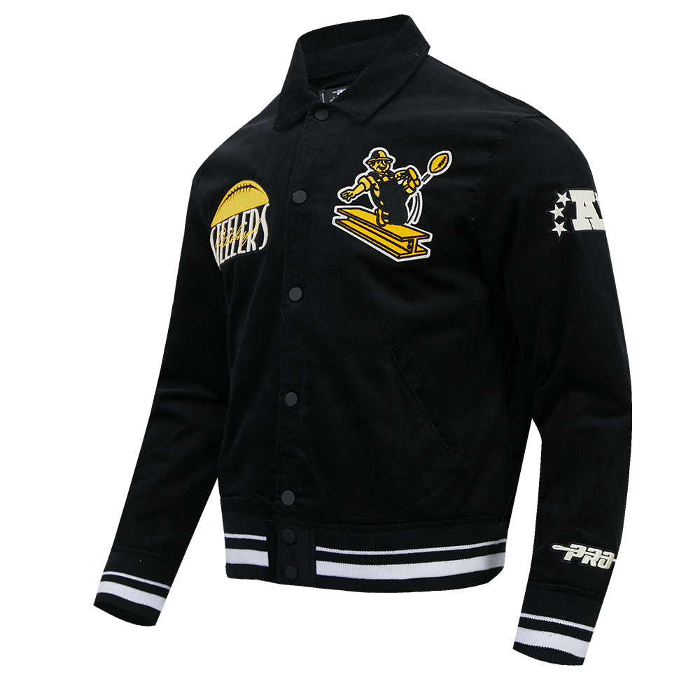 NFL PITTSBURGH STEELERS ORIGINAL PLAYERS BLOUSON POUR HOMME (NOIR)