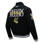 NFL PITTSBURGH STEELERS ORIGINAL PLAYERS BLOUSON POUR HOMME (NOIR)