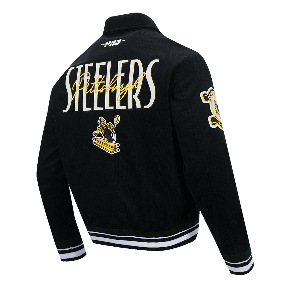 NFL PITTSBURGH STEELERS ORIGINAL PLAYERS BLOUSON POUR HOMME (NOIR)