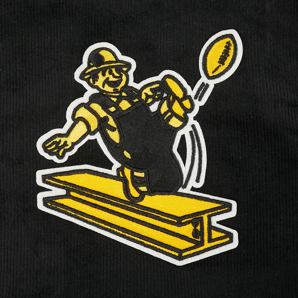 NFL PITTSBURGH STEELERS ORIGINAL PLAYERS BLOUSON POUR HOMME (NOIR)