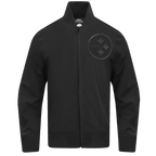 NFL PITTSBURGH STEELERS NEUTRAL MEN'S  TWILL JACKET (BLACK)