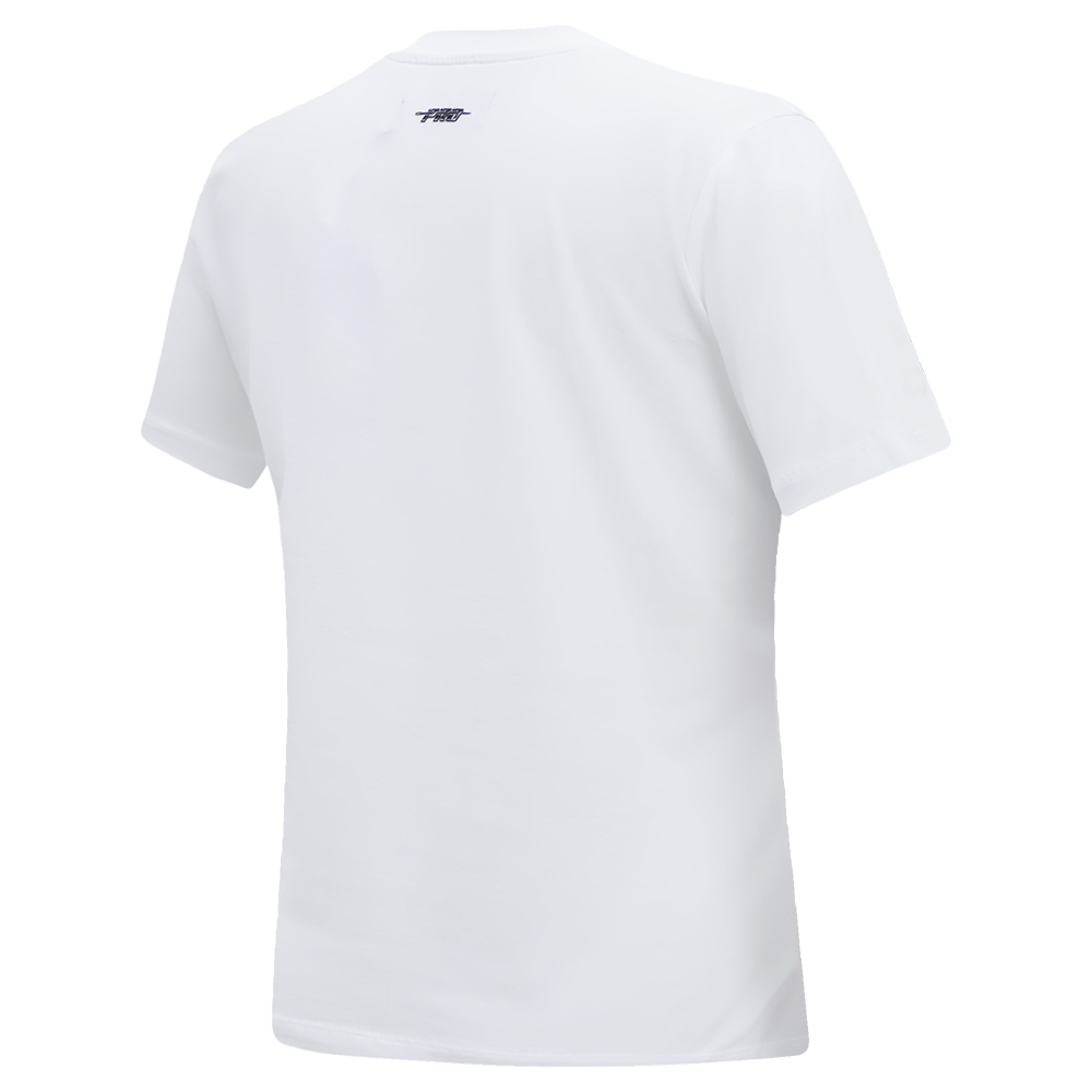 NFL PITTSBURGH STEELERS CLASSIC SHORT SLEEVE WOMEN'S SINGLE JERSEY SLIM FIT TEE (WHITE)