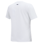 NFL PITTSBURGH STEELERS CLASSIC SHORT SLEEVE WOMEN'S SINGLE JERSEY SLIM FIT TEE (WHITE)