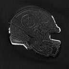 NFL PITTSBURGH STEELERS TRIPLE BLACK WOMEN'S SJ BOXY TEE (TRIPLE BLACK WOMEN'S)