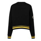 NFL PITTSBURGH STEELERS RETRO CLASSIC CHANDAIL À COL ROND POUR FEMME (NOIR/JAUNE)