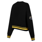 NFL PITTSBURGH STEELERS RETRO CLASSIC CHANDAIL À COL ROND POUR FEMME (NOIR/JAUNE)