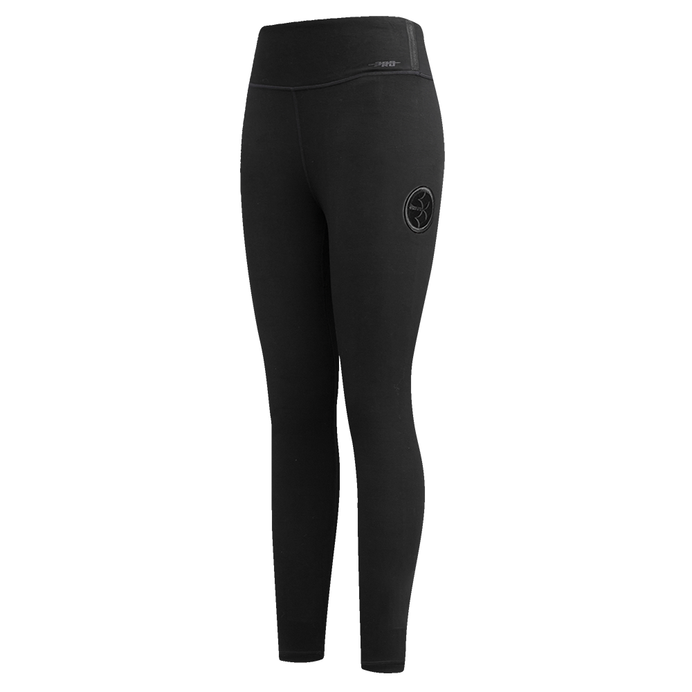 NFL PITTSBURGH STEELERS TRIPLE BLACK LEGGING EN JERSEY POUR FEMME (TRIPLE NOIR FEMME)