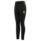 NFL PITTSBURGH STEELERS RETRO CLASSIC LEGGING EN JERSEY POUR FEMME (NOIR)