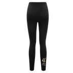 NFL PITTSBURGH STEELERS RETRO CLASSIC LEGGING EN JERSEY POUR FEMME (NOIR)