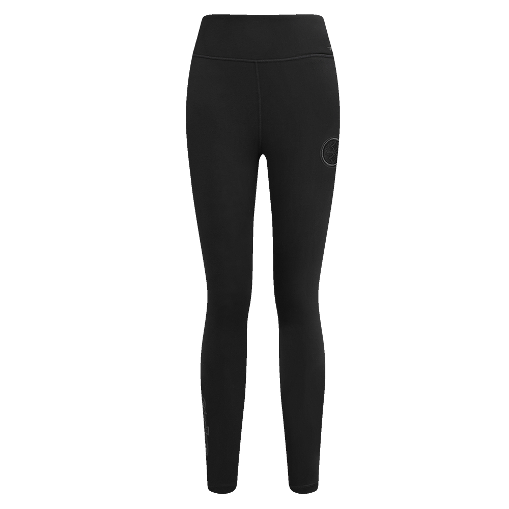 NFL PITTSBURGH STEELERS NEUTRAL WOMEN'S JERSEY LEGGING (BLACK)