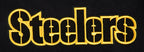 NFL PITTSBURGH STEELERS CLASSIC WOMEN'S WOOL VARSITY JACKET (BLACK/WHITE)