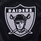 NFL OAKLAND RAIDERS RETRO CLASSICS MANTEAU POUR HOMME (NOIR/GRIS)