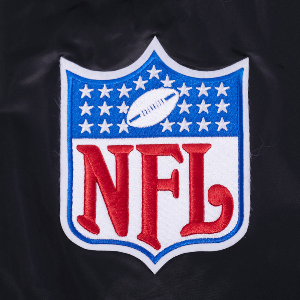 NFL OAKLAND RAIDERS RETRO CLASSICS MANTEAU POUR HOMME (NOIR/GRIS)