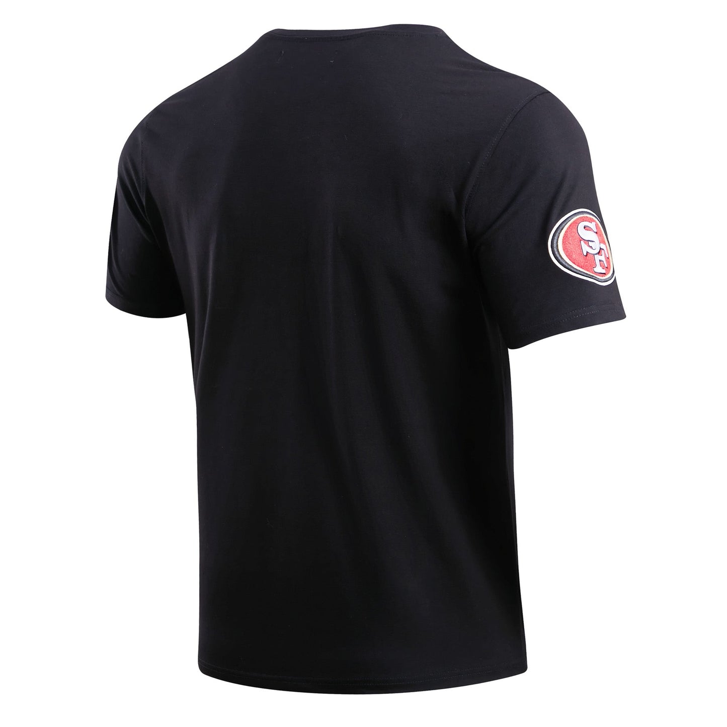 NFL SAN FRANCISCO 49ERS CLASSIC CHENILLE MEN'S TEE (BLACK)