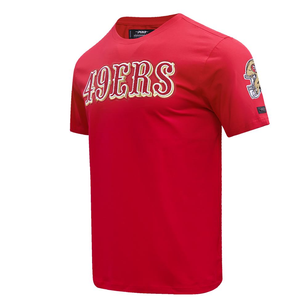NFL SAN FRANCISCO 49ERS CLASSIC CHENILLE   TEE (RED)