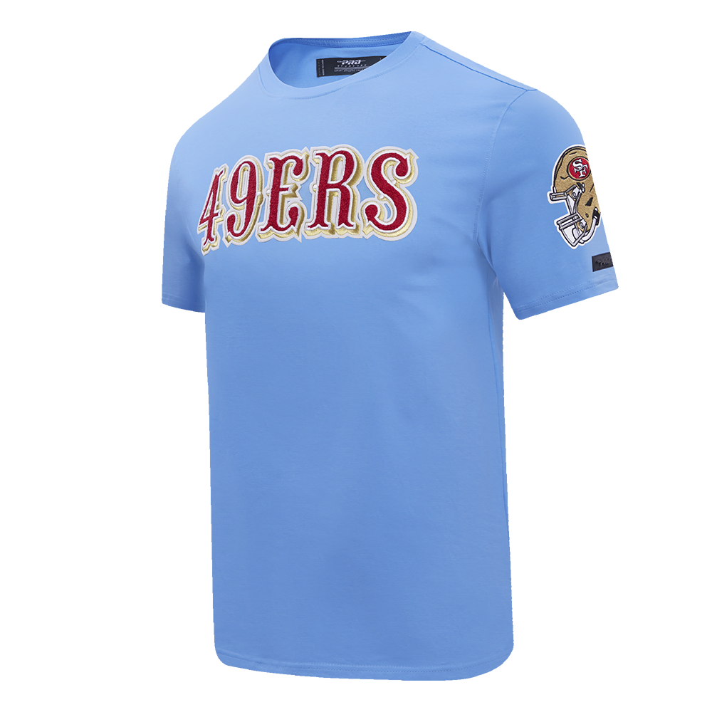 NFL SAN FRANCISCO 49ERS CLASSIC CHENILLE   TEE (UNIVERSITY BLUE)