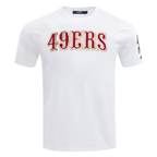 NFL SAN FRANCISCO 49ERS CLASSIC CHENILLE T-SHIRT (BLANC)