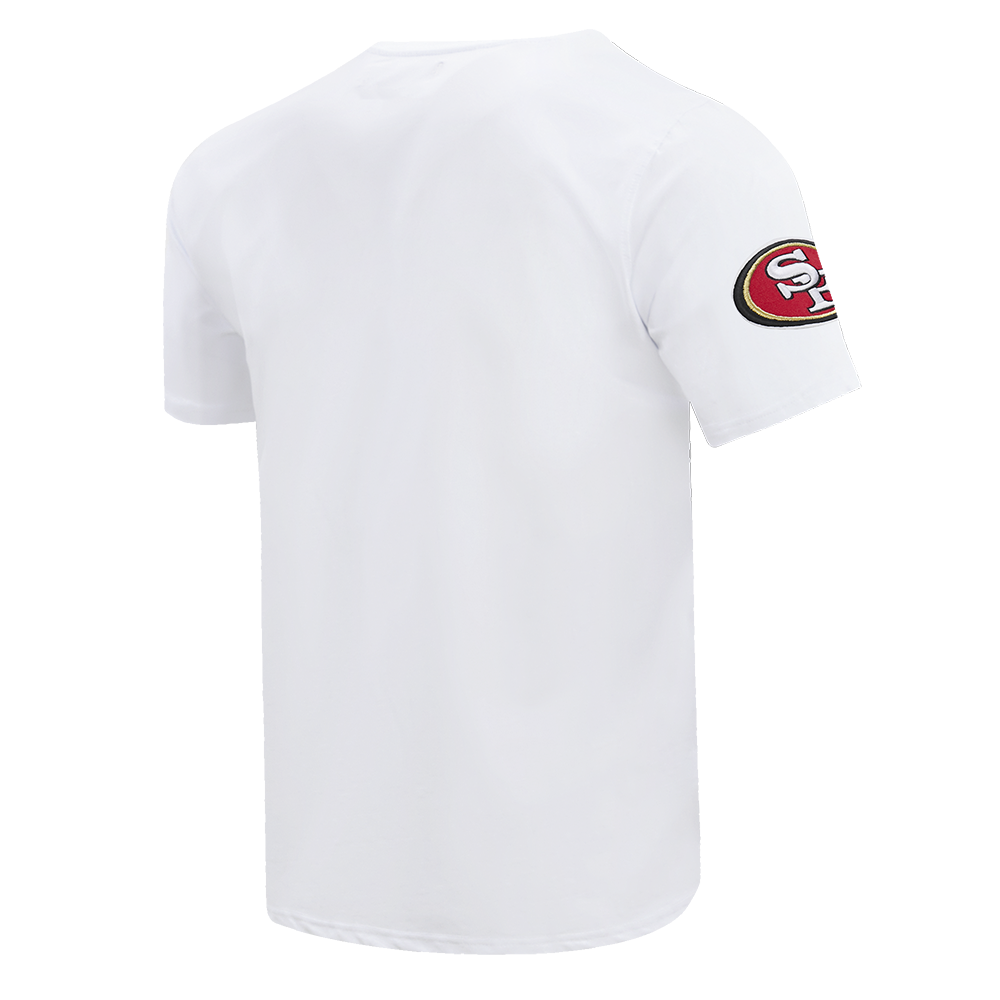 NFL SAN FRANCISCO 49ERS CLASSIC CHENILLE T-SHIRT (BLANC)