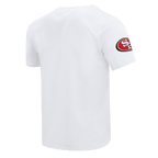 NFL SAN FRANCISCO 49ERS CLASSIC CHENILLE T-SHIRT (BLANC)
