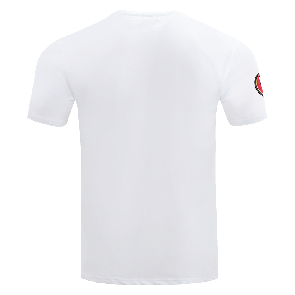 NFL SAN FRANCISCO 49ERS CLASSIC CHENILLE T-SHIRT (BLANC)