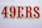 NFL SAN FRANCISCO 49ERS CLASSIC CHENILLE T-SHIRT (BLANC)